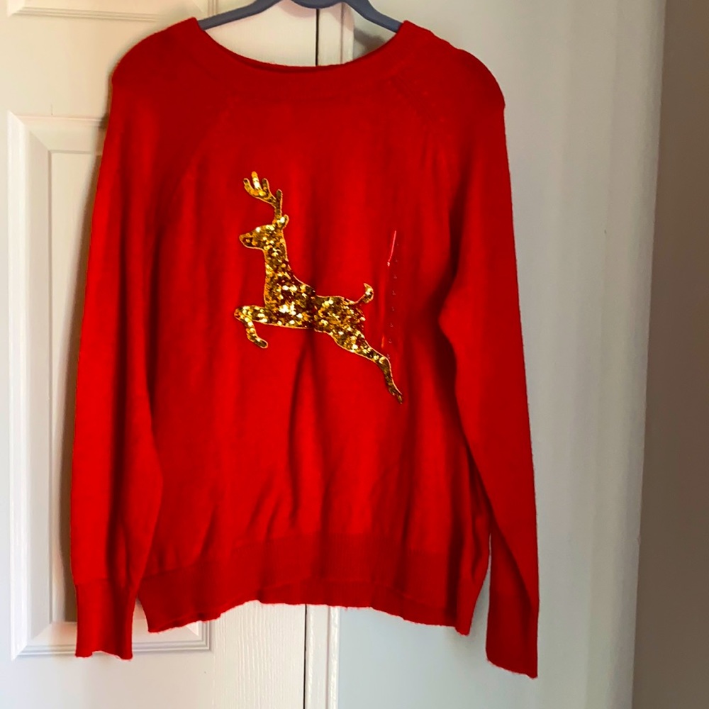 H&M Reindeer Sweater